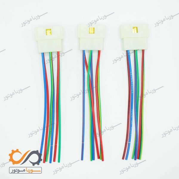 سوکت6فیش مادگی(سرسیم نری)