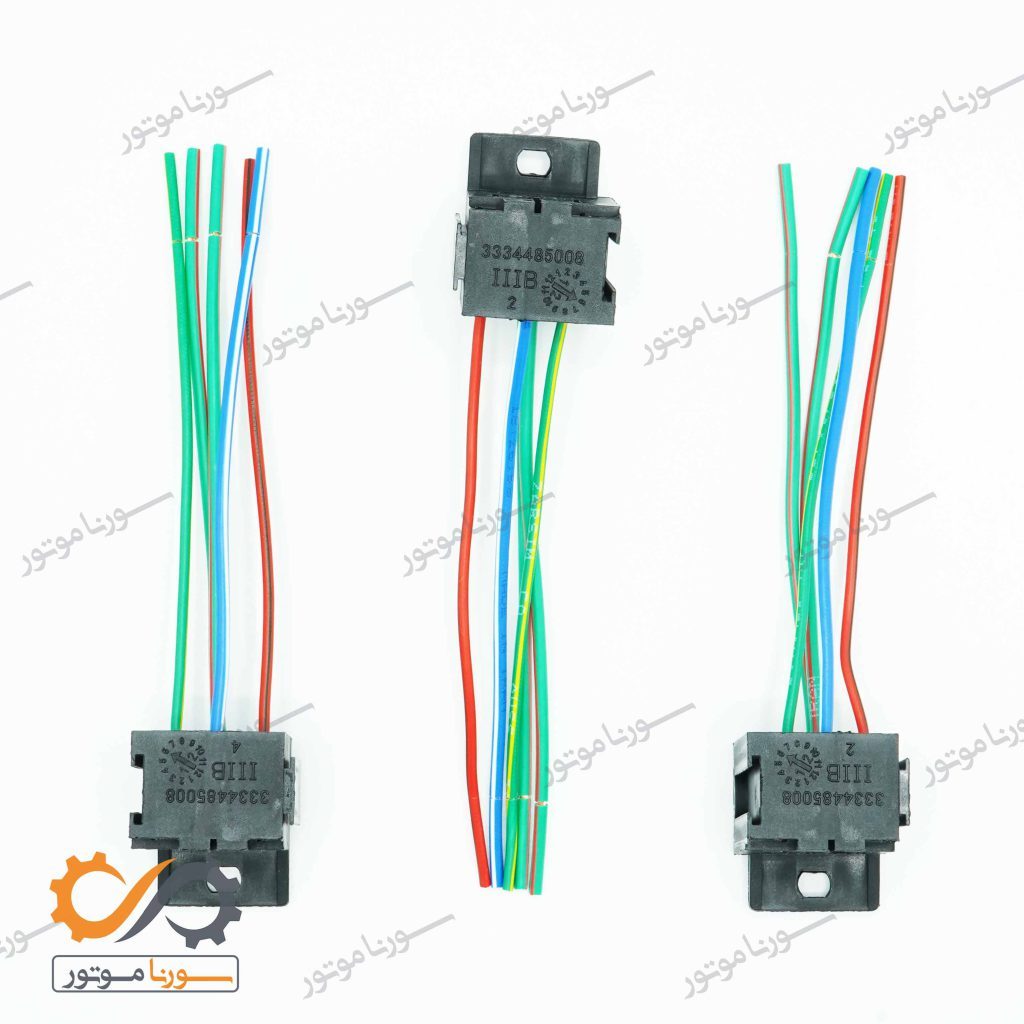 سوکت رله 5 فیش پایه دار درجه 2