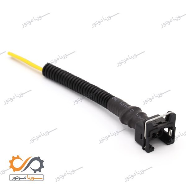 سوکت 2 فیش همه کاره با سیم PVC تک پوسته