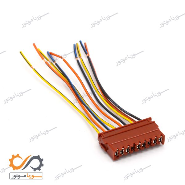 سوکت 9 فیش قفل مرکزی مناسب پژو و سمند