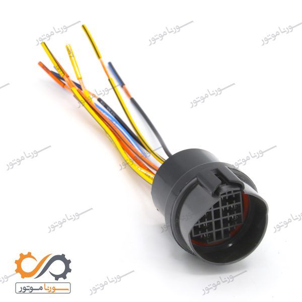 سوکت 16 خانه مادگی استوانه ای، مناسب پراید