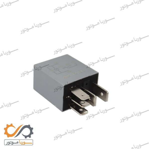 رله 5 فیش میکرو رنگ طوسی