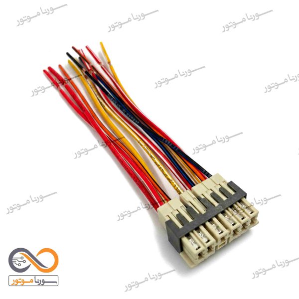 سوکت 11 فیش نری زیر داشبورد و آینه برقی پژو پارس
